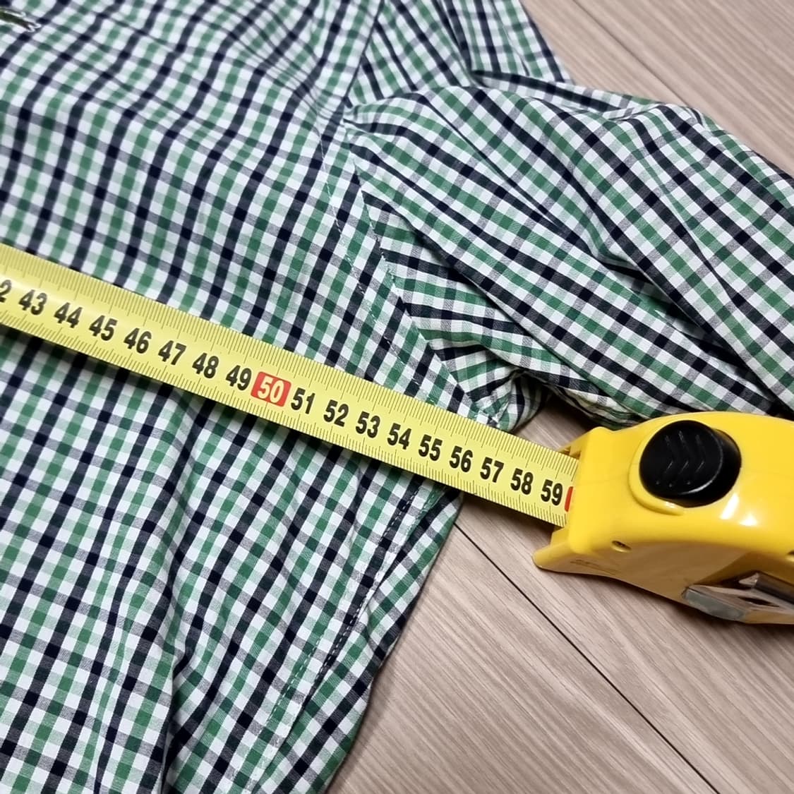 라코스테 긴팔 깅엄 체크 셔츠(42) 상품이미지6