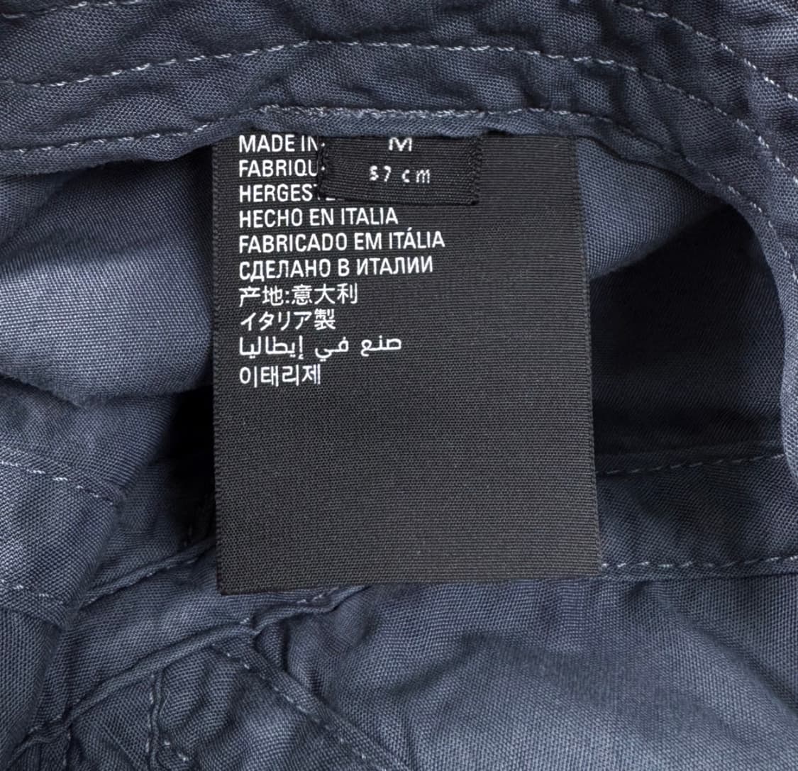 [M] 발렌시아가 23ss 데님 엠브로이드 디스트로이드 볼캡 모자 블루 상품이미지10