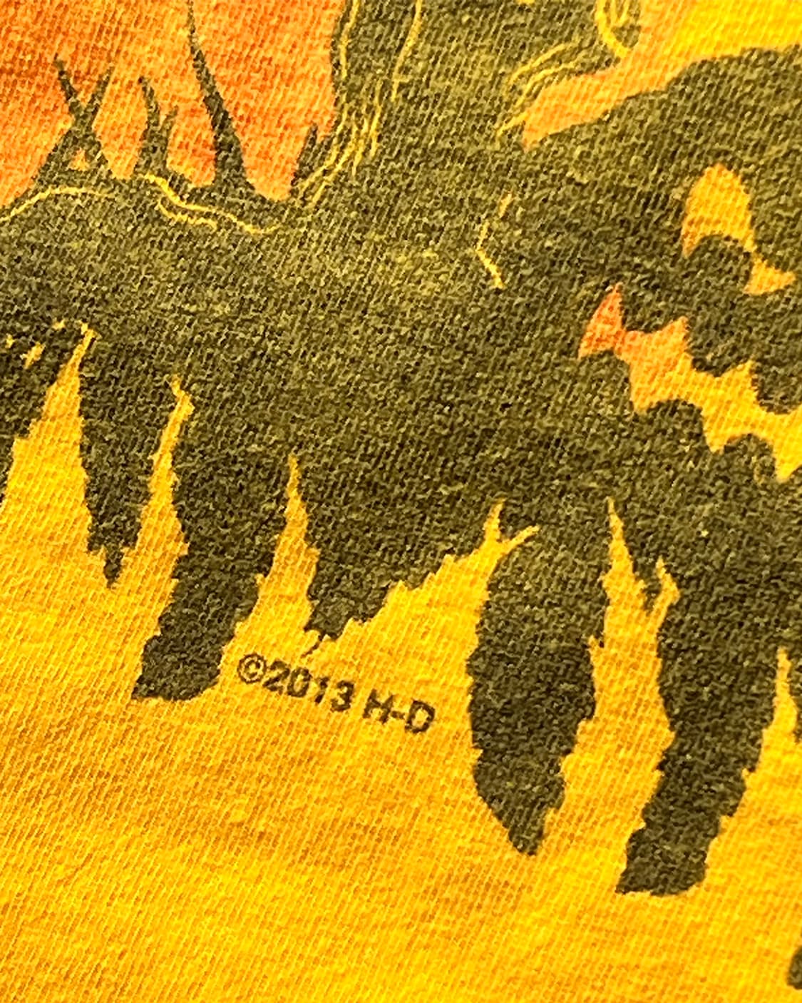 13’s Harley Davidson Halloween T-Shirt 상품이미지4