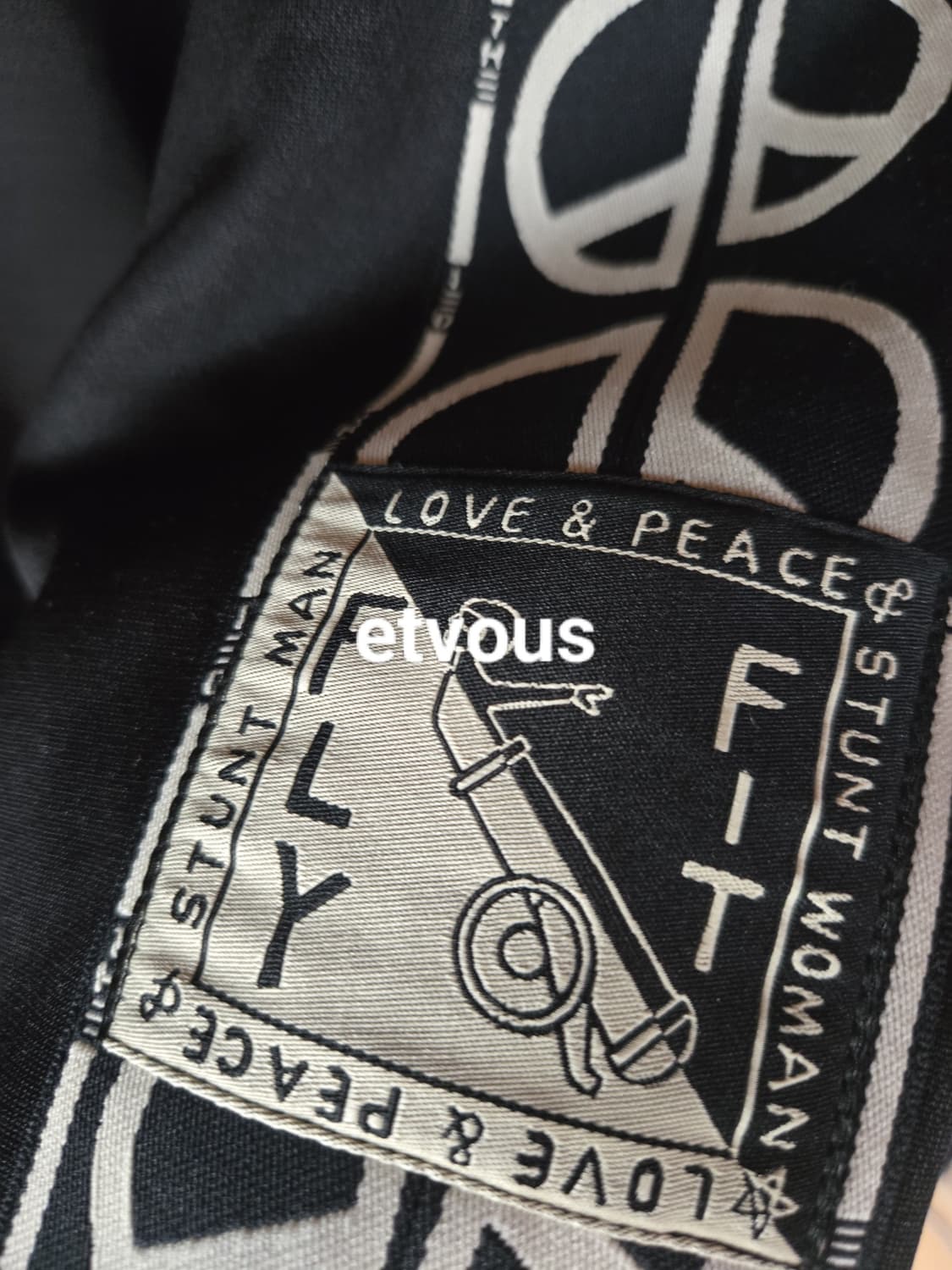 kapital 캐피탈 트랙재킷 사이즈 4 블랙 엔하이픈 상품이미지4