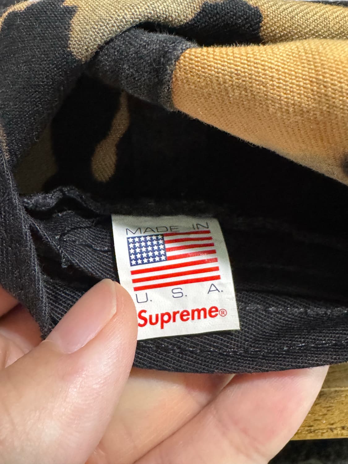 슈프림 캡 상품이미지3