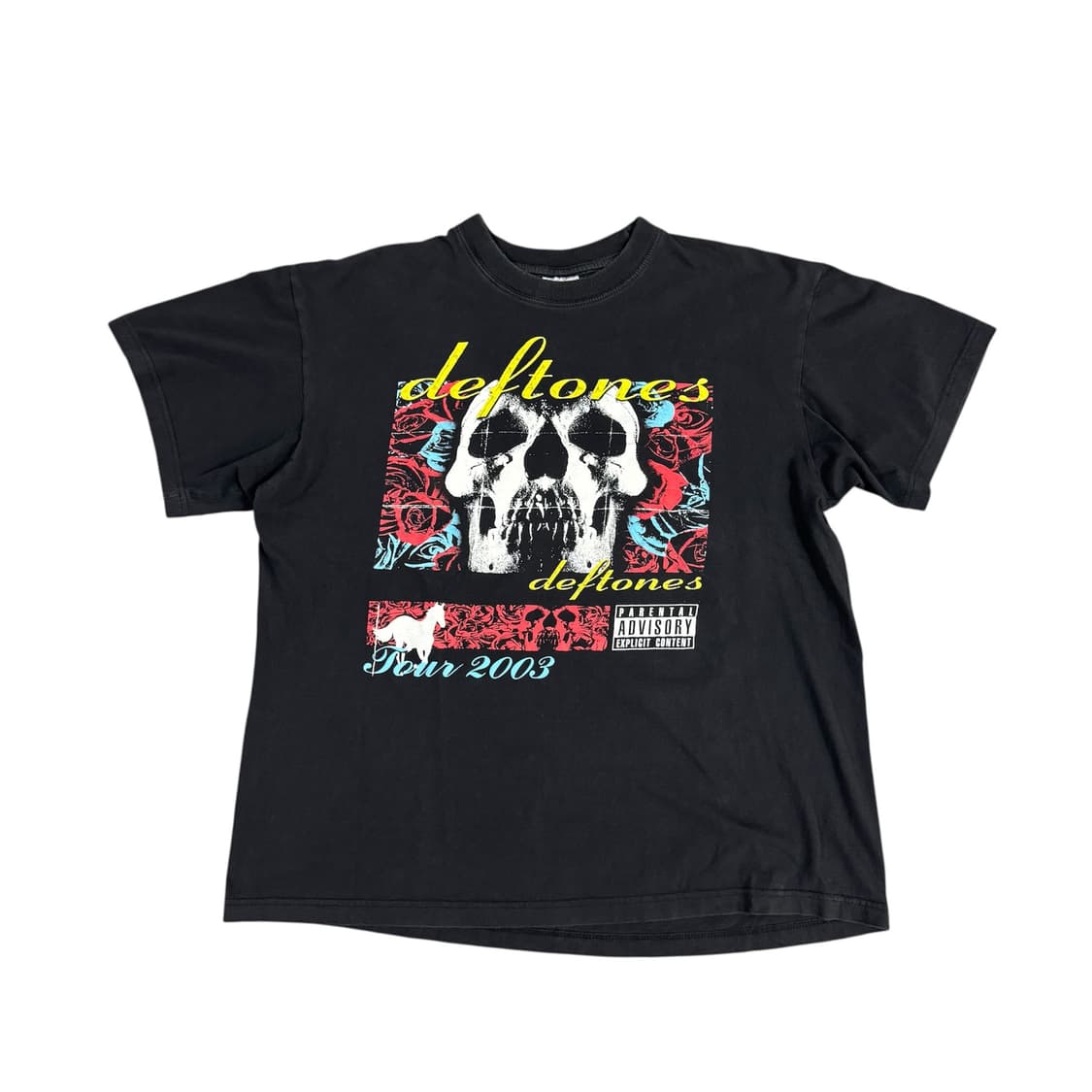 빈티지 2003 Deftones 데프톤즈 유럽 투어 티셔츠 Boot 상품이미지1