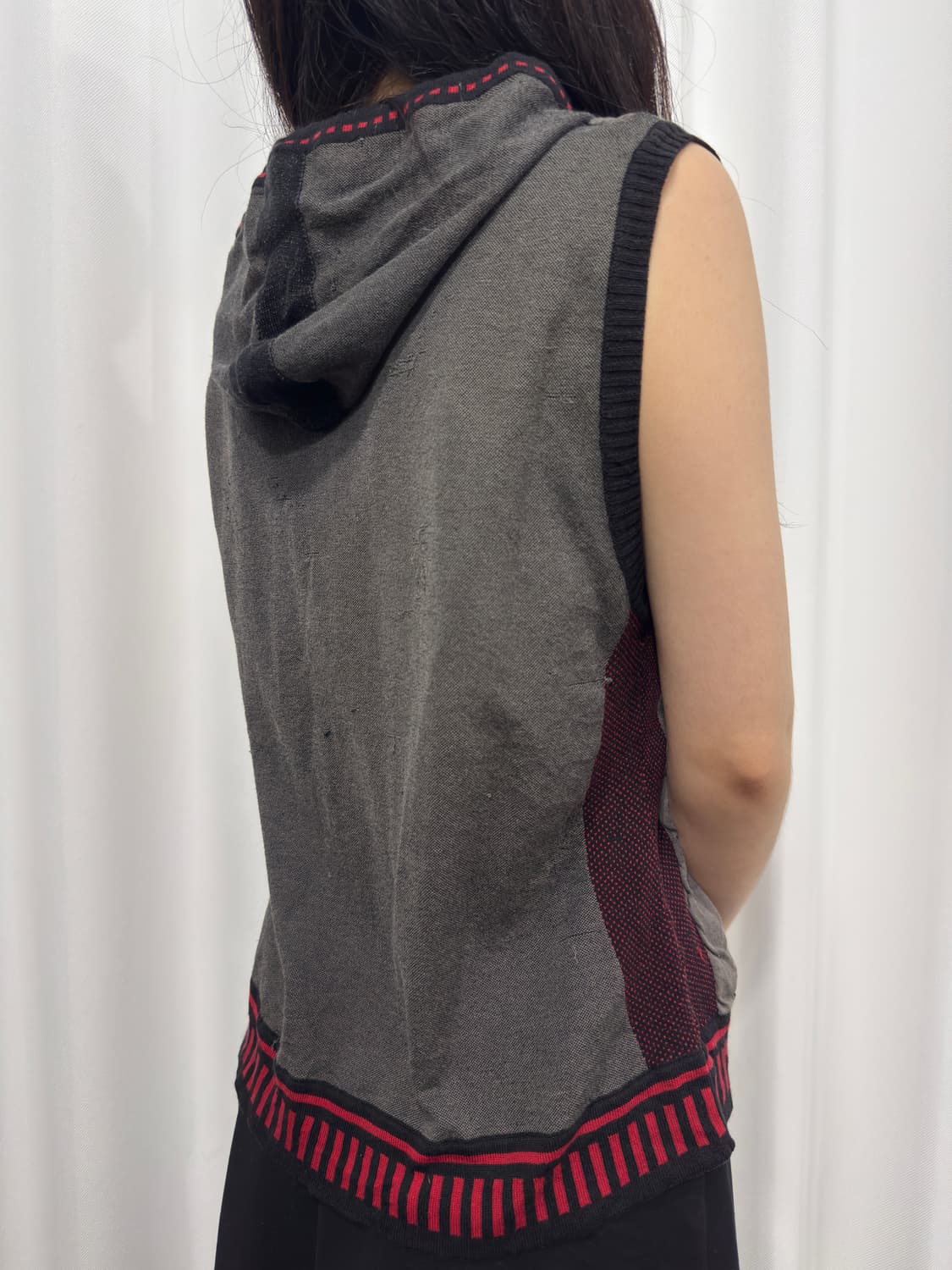 hiroko bis hood twoway vest zipup 상품이미지3