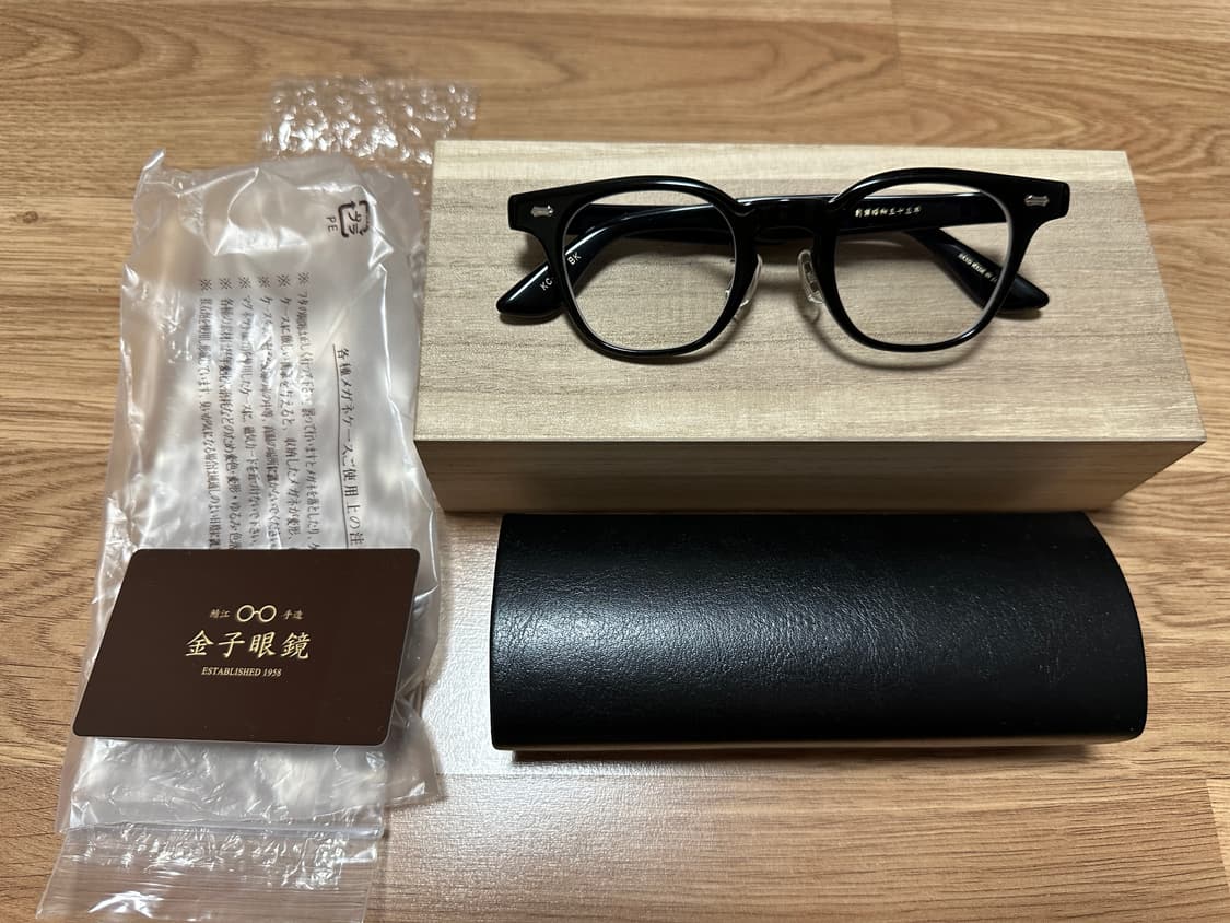 금자안경 가네코옵티컬 KC59 블랙 판매합니다 상품이미지1
