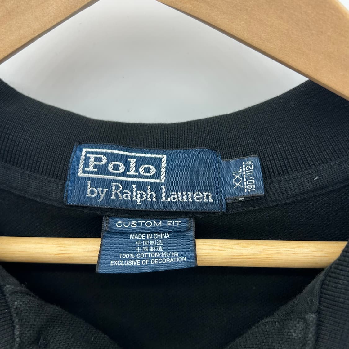 [POLO] 폴로랄프로렌 빅포니 블랙 카라 반팔티셔츠 상품이미지4