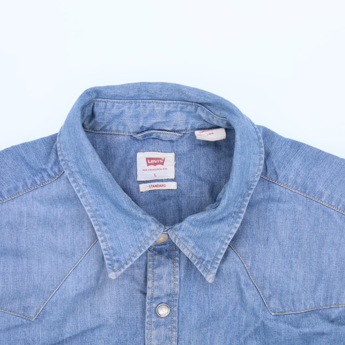 L 리바이스 스텐다드핏 데님 셔츠 N7401 상품이미지3