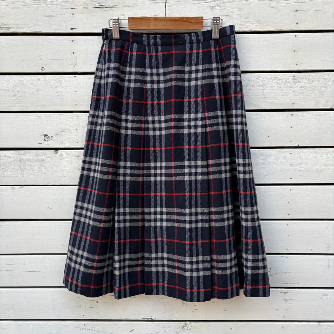 Burberry 버버리 체크 플리츠 스커트 상품이미지4