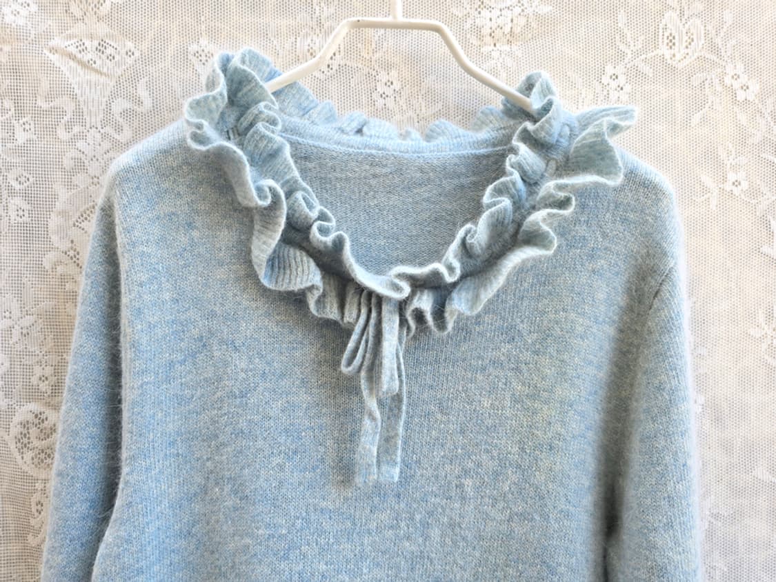 빈티지 앙고라 혼방 니트 상품이미지2