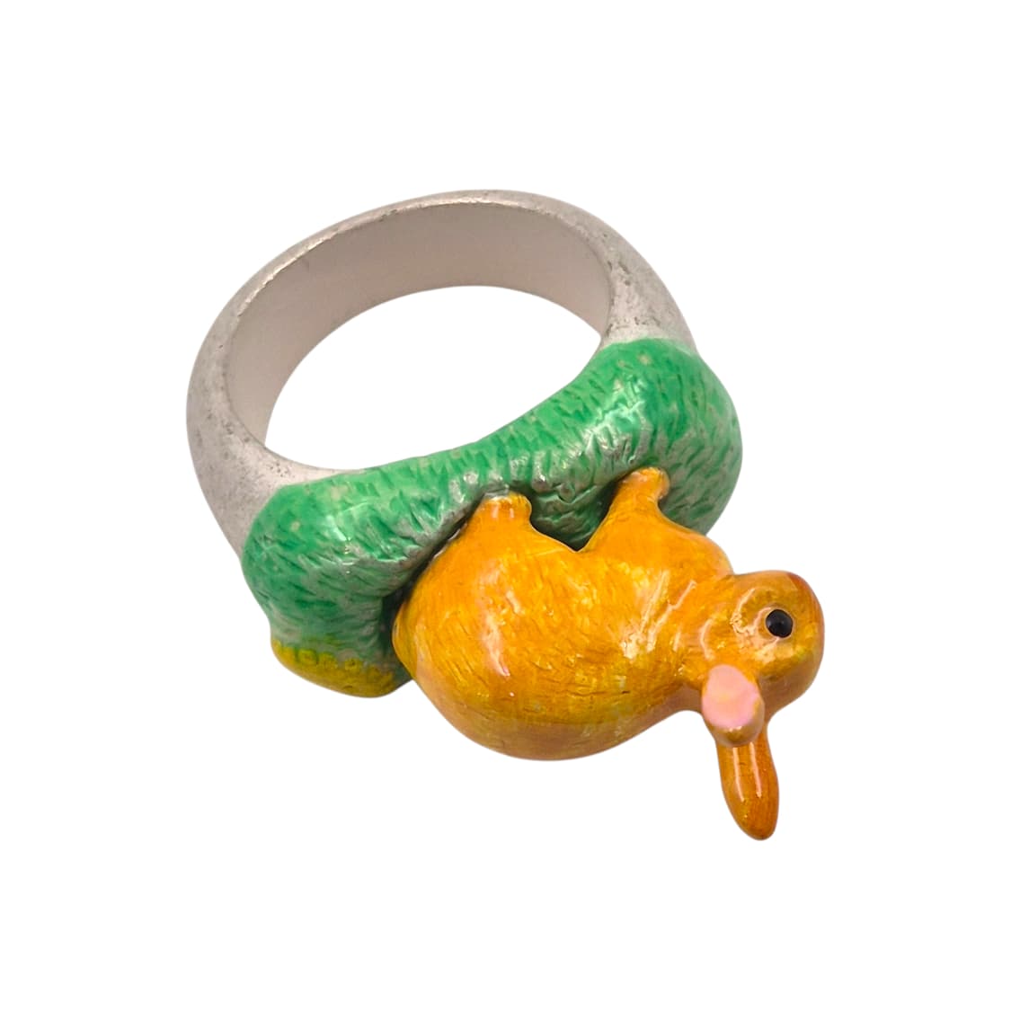 가글 핸드메이드 빈티지 볼드 토끼링 상품이미지4