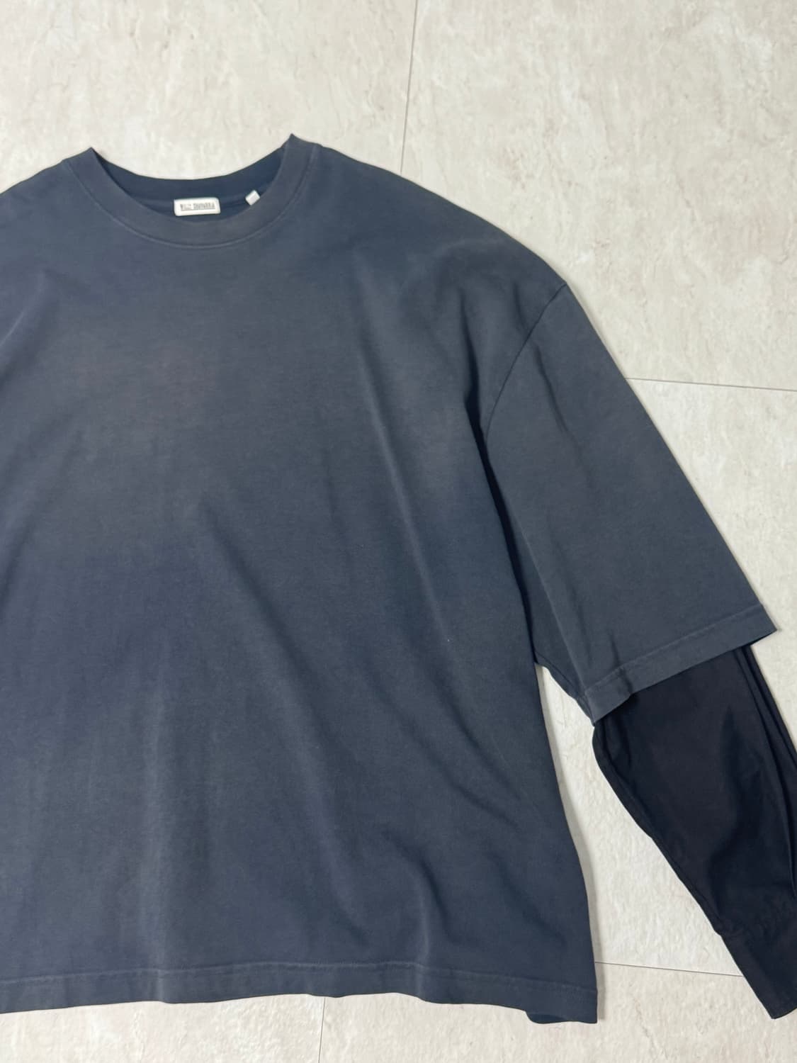 윌리차바리아 레이어드 롱슬리브 트셔츠 상품이미지5