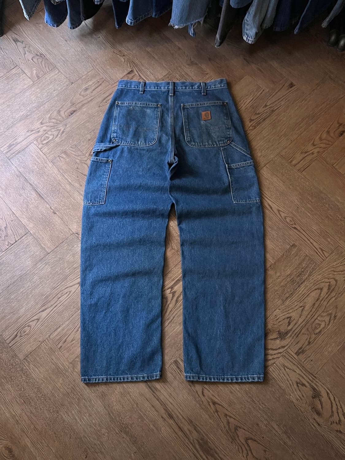 [32]칼하트 USA 더블니 워크 데님 팬츠 상품이미지2