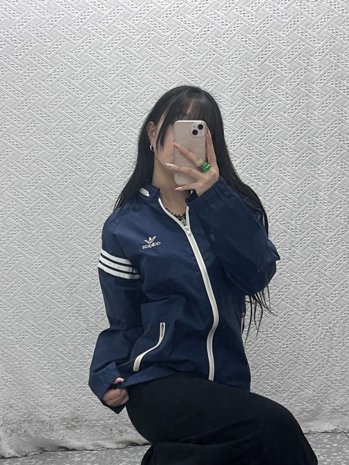 아디다스 재팬 90's 올드스쿨 레트로 바람막이 자켓 M C08338 상품이미지2