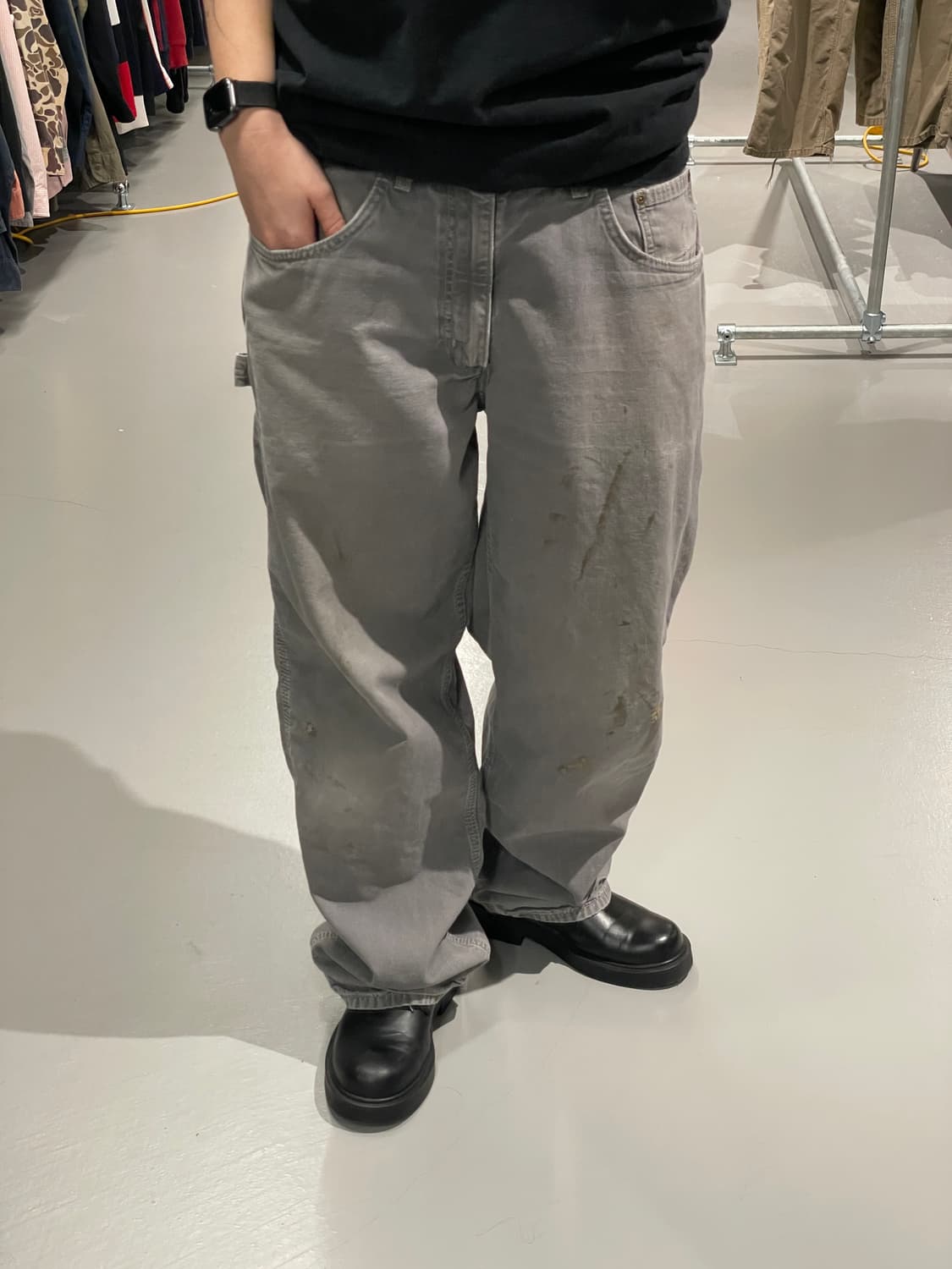 칼하트 카펜더 팬츠(시멘트그레이) 상품이미지1