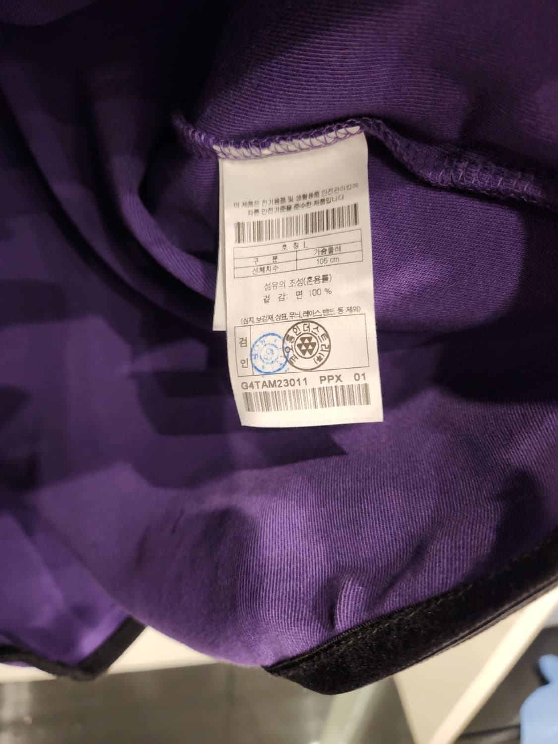 골든베어골프  오버핏 맨투맨 100 상품이미지5