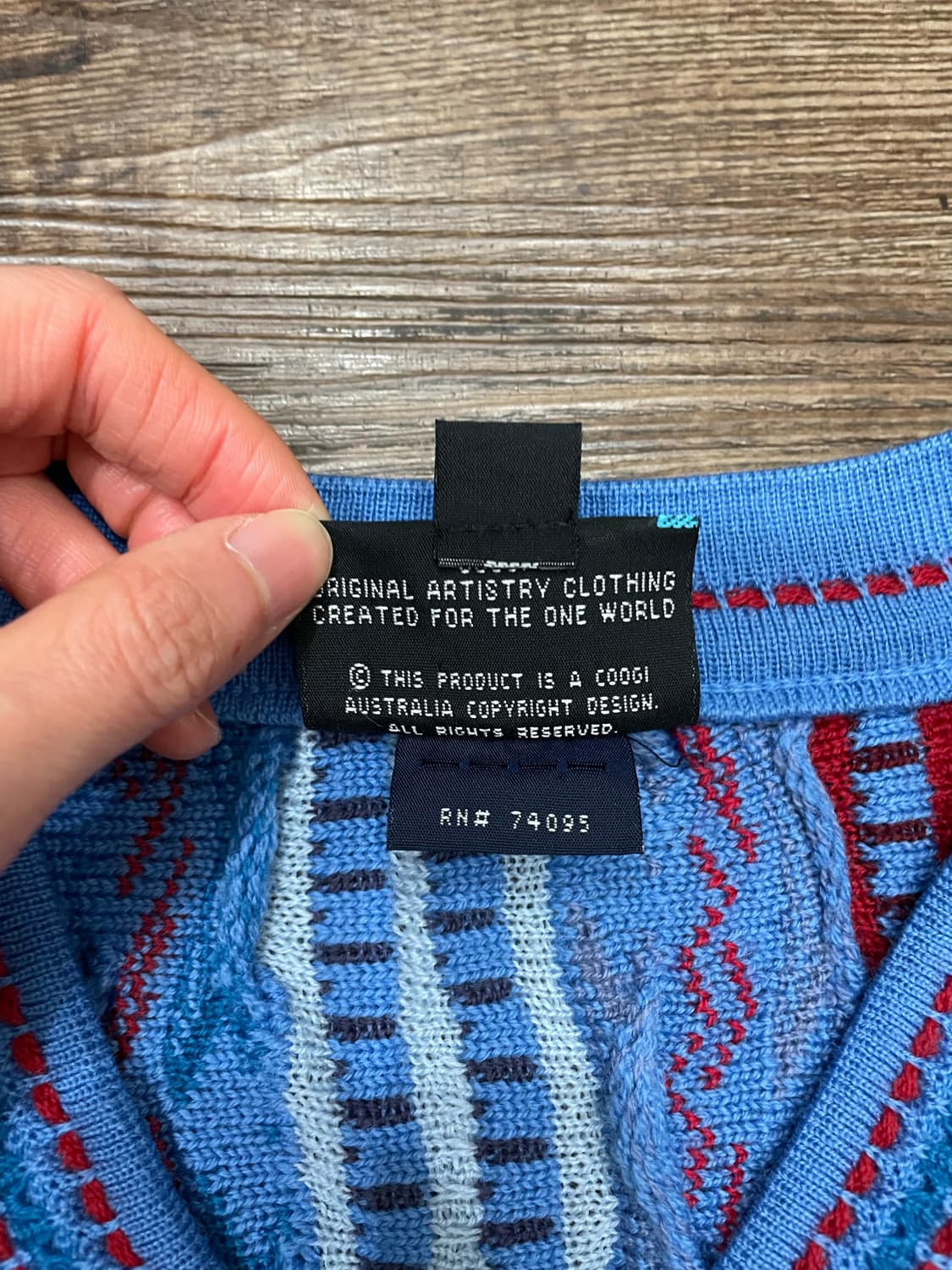 쿠지 COOGI 케이블 가디건 상품이미지7