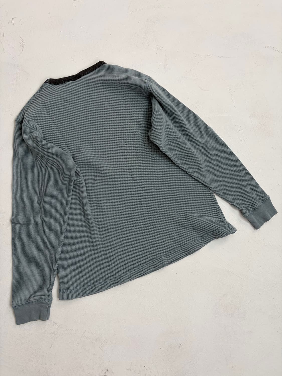 90s Gap Thermal Tee (dusty blue) 상품이미지2