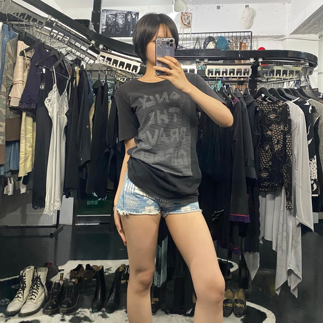 Diesel 락시크 무드 레터링 디테일 반팔 티셔츠 상품이미지9