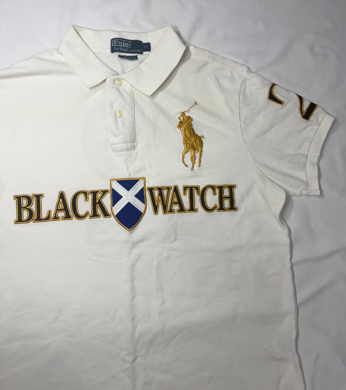 폴로 랄프로렌 빅포니 치프키프 블랙와치 카라티 상품이미지2