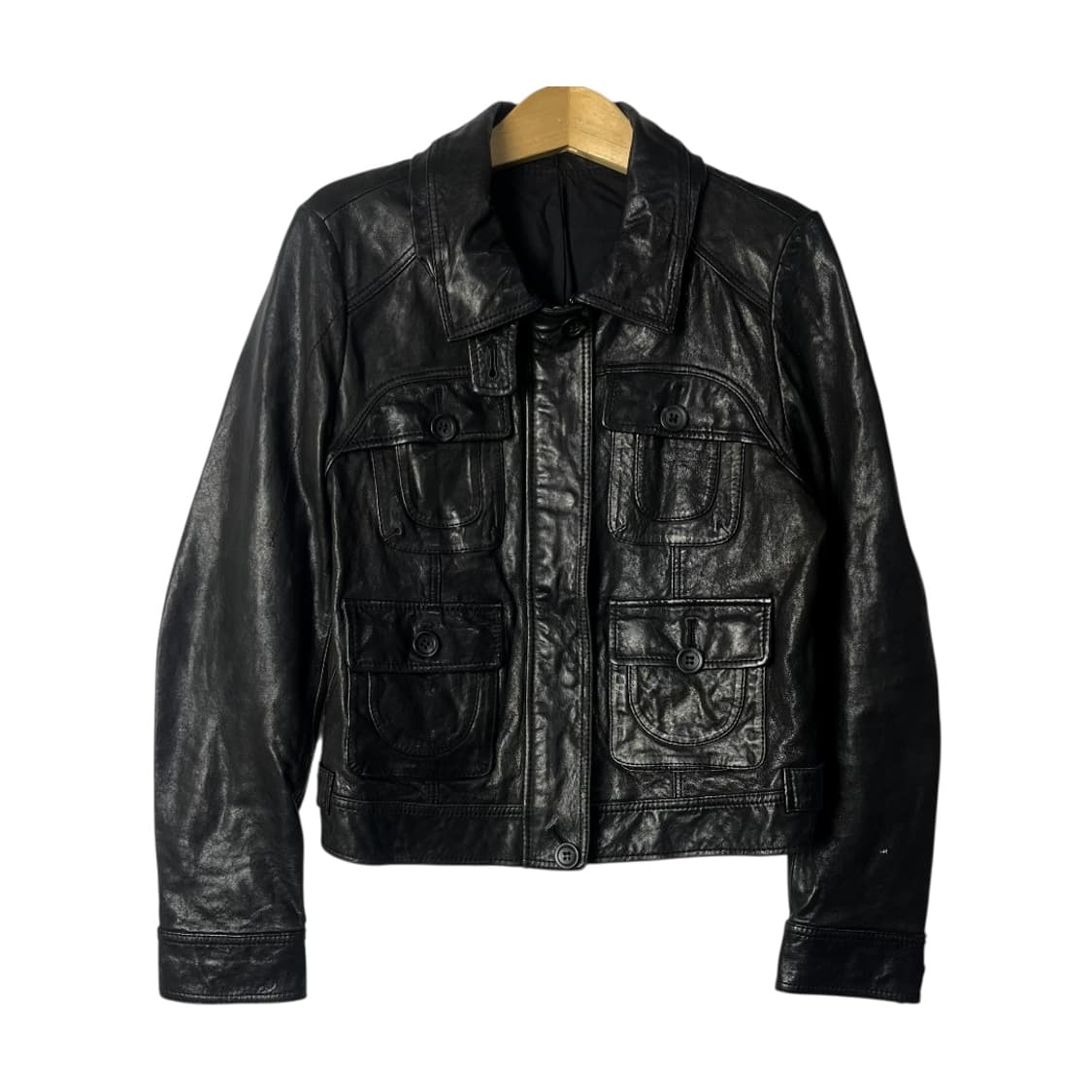 [VTG] 빈티지 멀티포켓 램스킨 레더자켓 상품이미지1