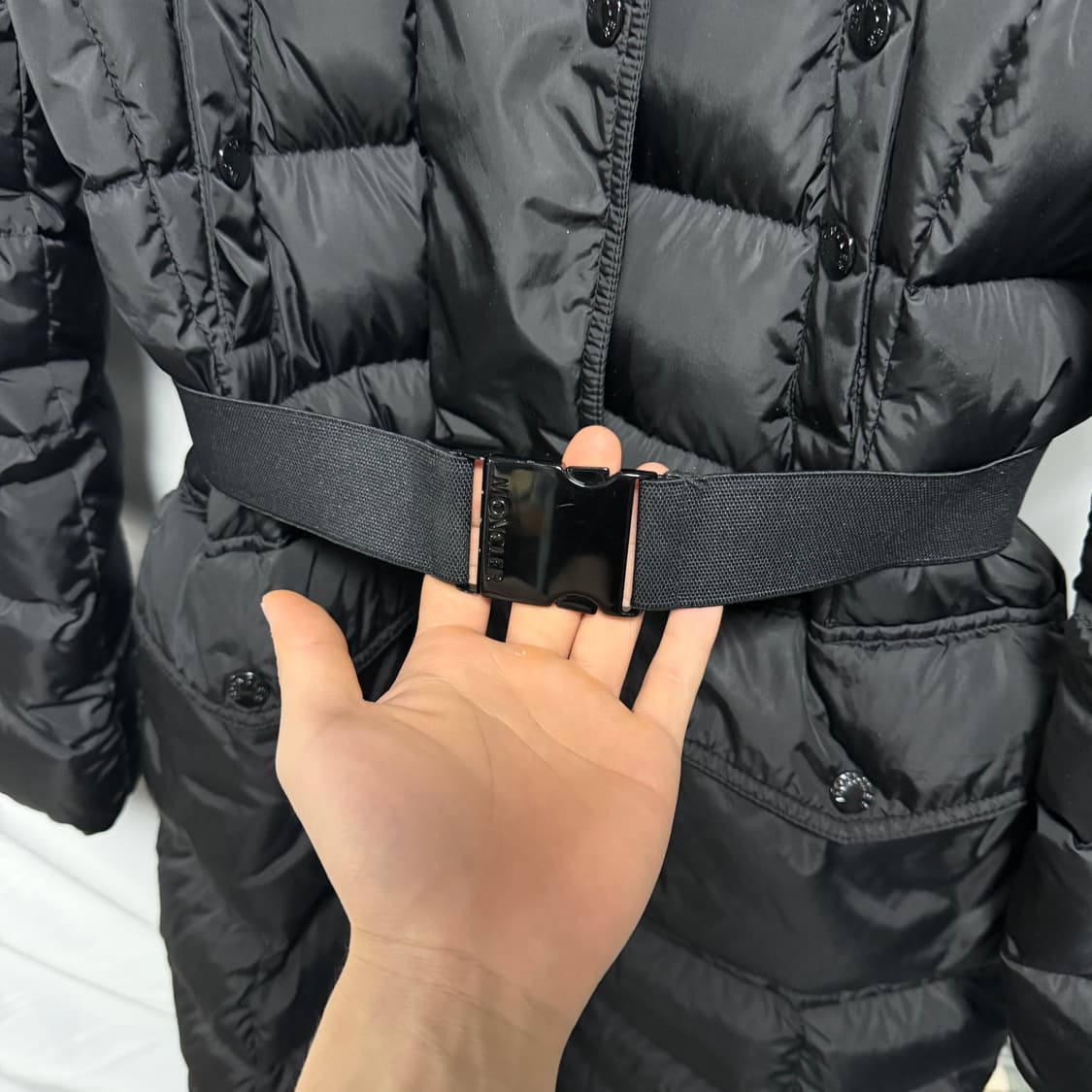 [S급/1] 몽클레어 클로에 여성패딩 블랙 라쿤퍼 풀구성 끌로에 상품이미지6