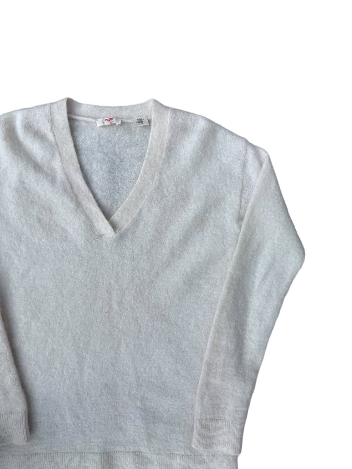 Levis v neck mohair sweater 상품이미지3