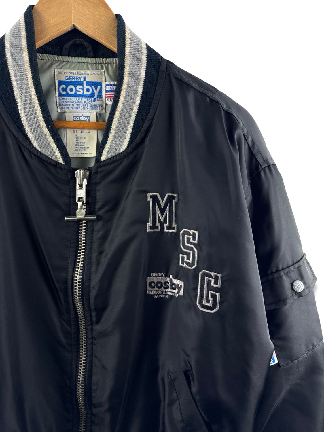 90S USA COSBY 나일론 스카치 바시티 자켓2317 상품이미지3