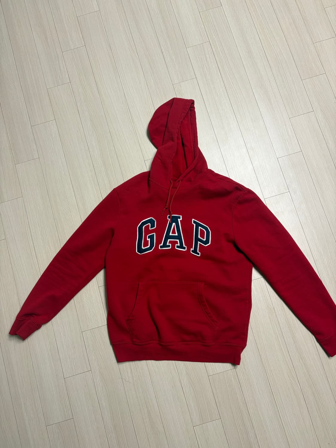 Gap 빨간색 후드티 m 상품이미지1