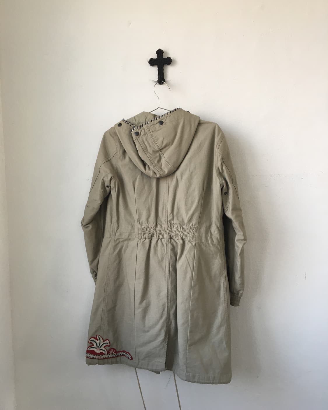 Stitch point high neck filed jacket 상품이미지3