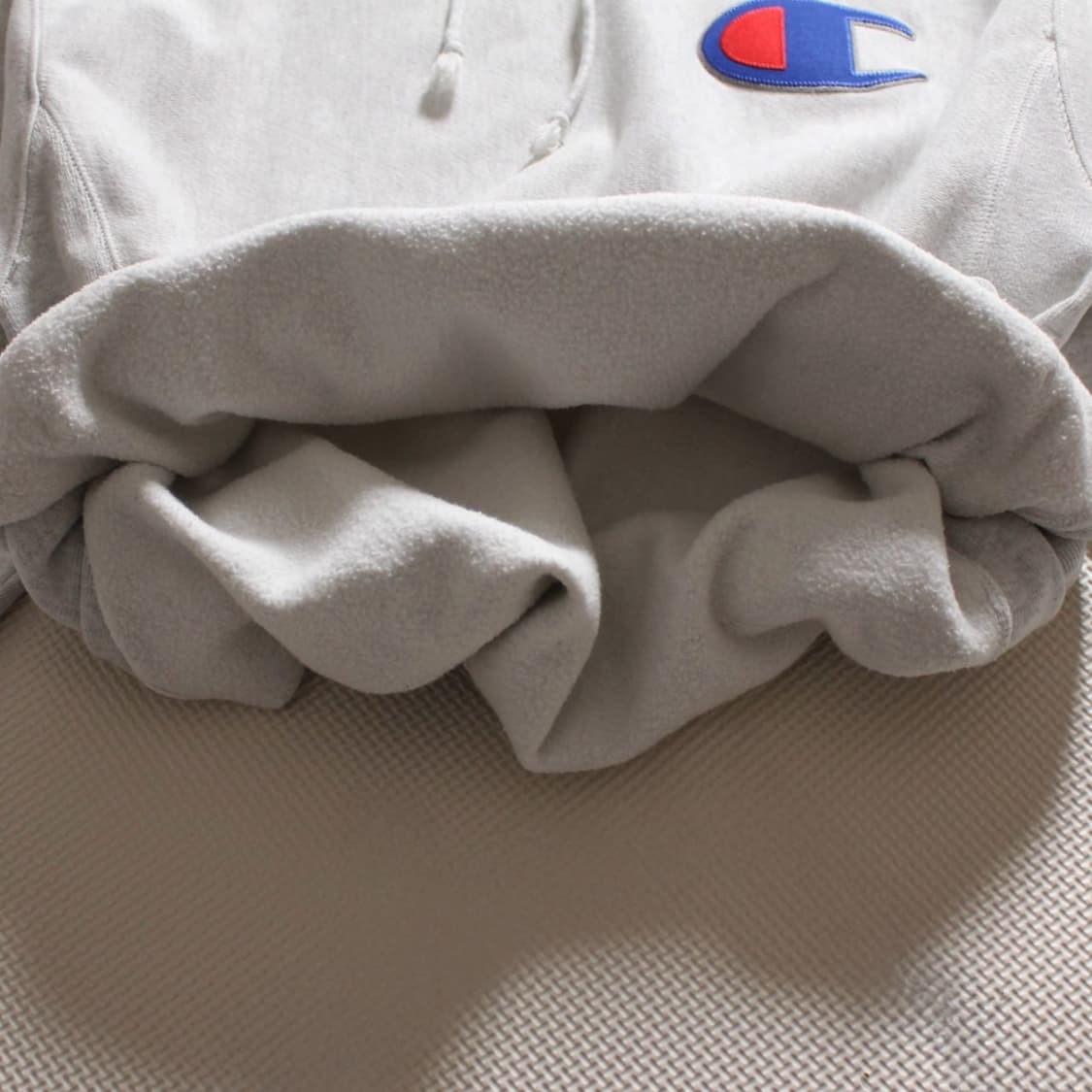 Champion 챔피온 기모 그레이 후드 티 상품이미지4