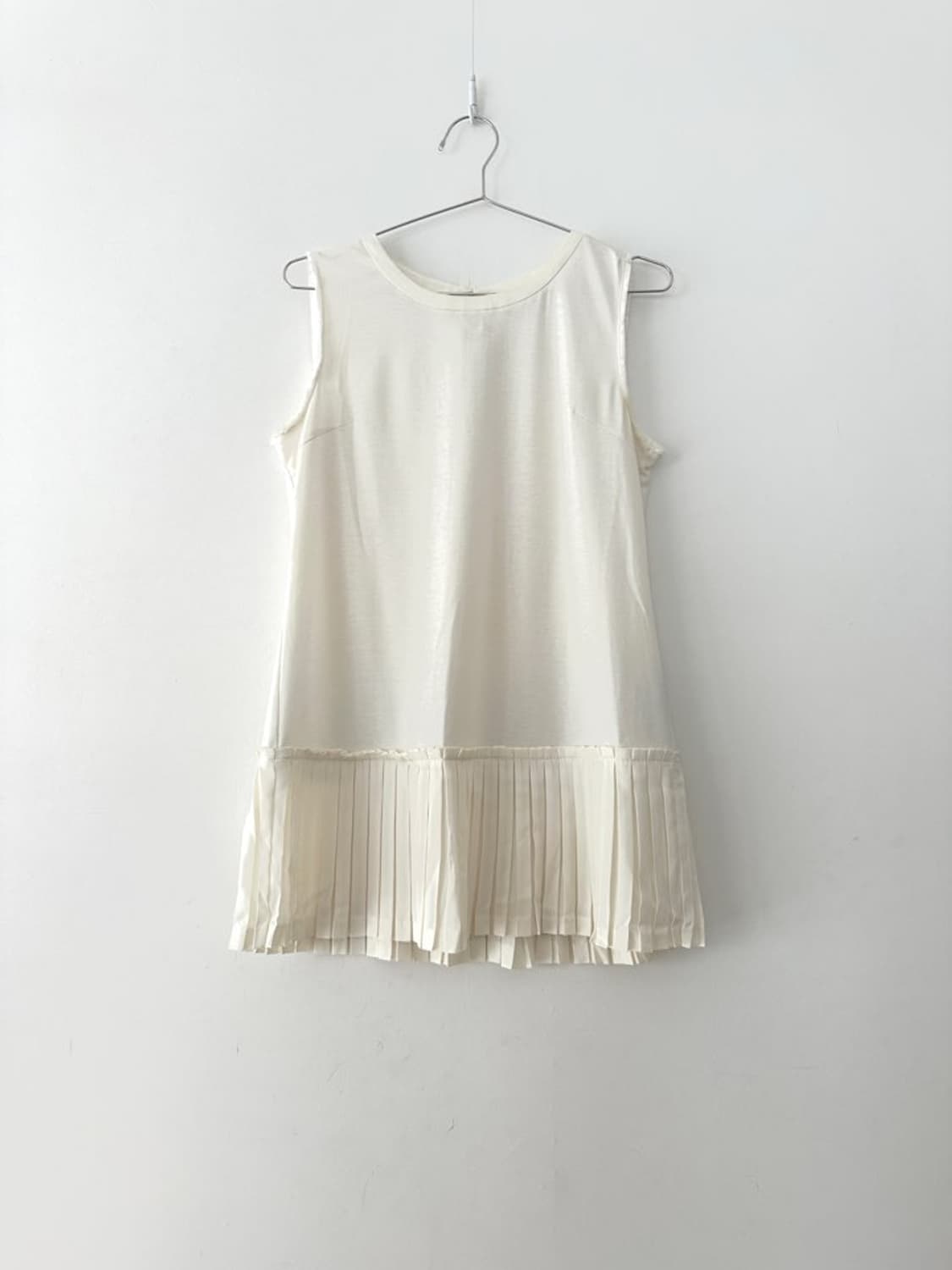 Tassel hem sleeve blouse / ivory 상품이미지1