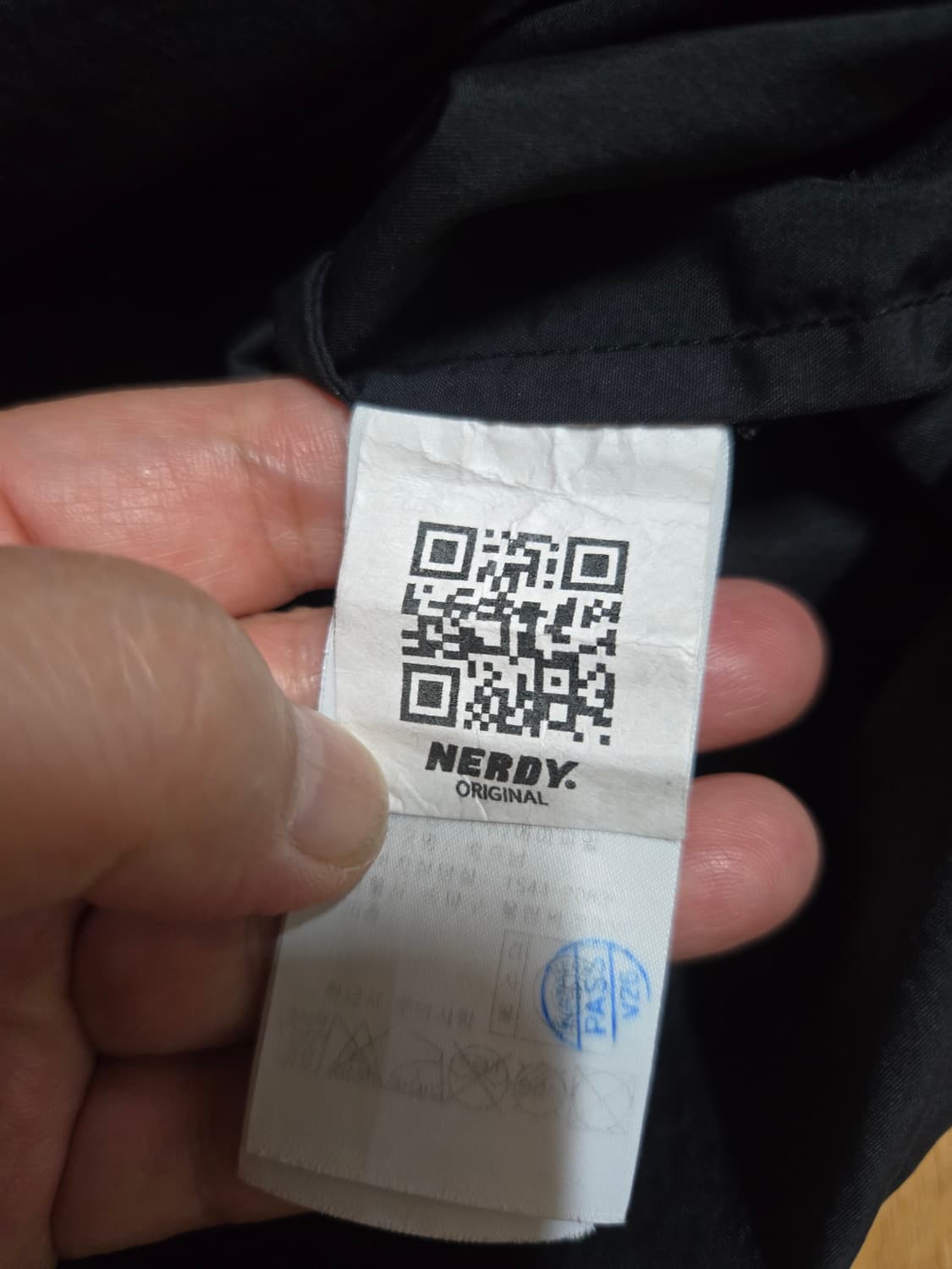 널디 반팔 윈드브레이커 블랙 세트 상품이미지9