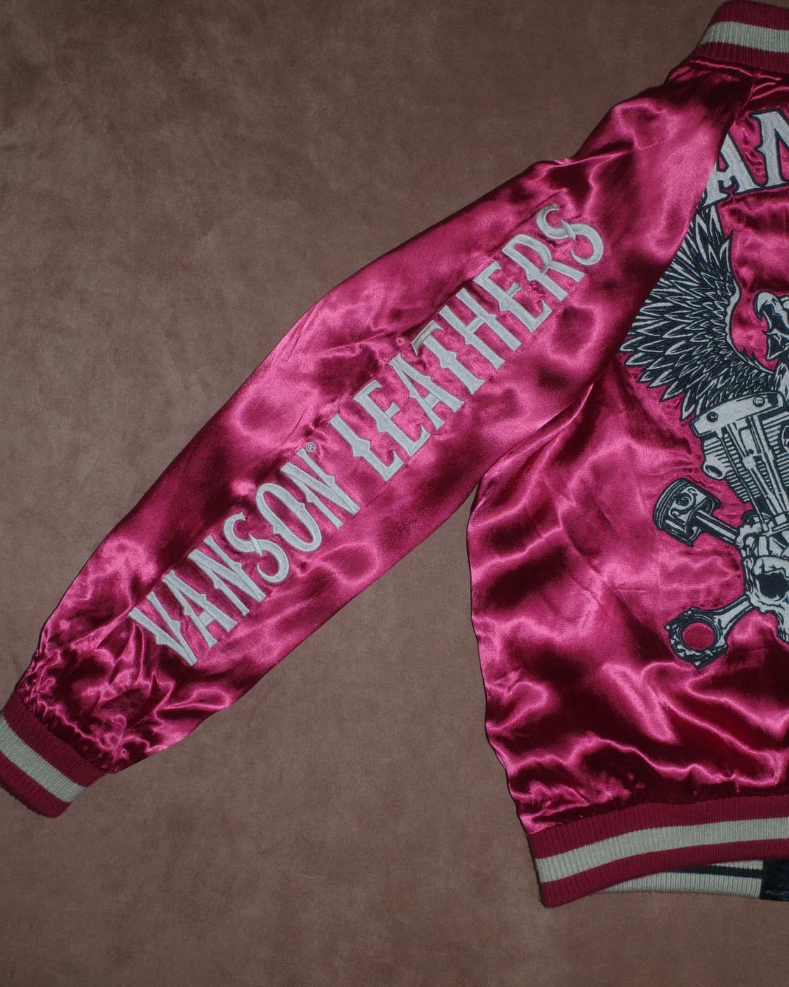 밴슨 레더 모터사이클 스카잔 상품이미지10