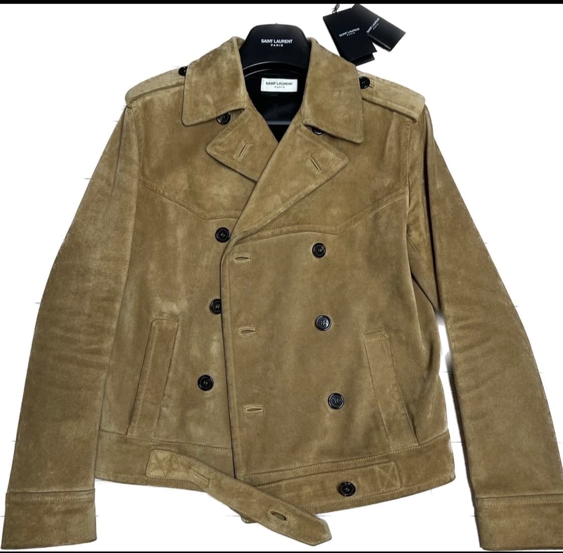 생로랑 / 스웨이드 라이더 / 46 (결제창 1) 상품이미지1