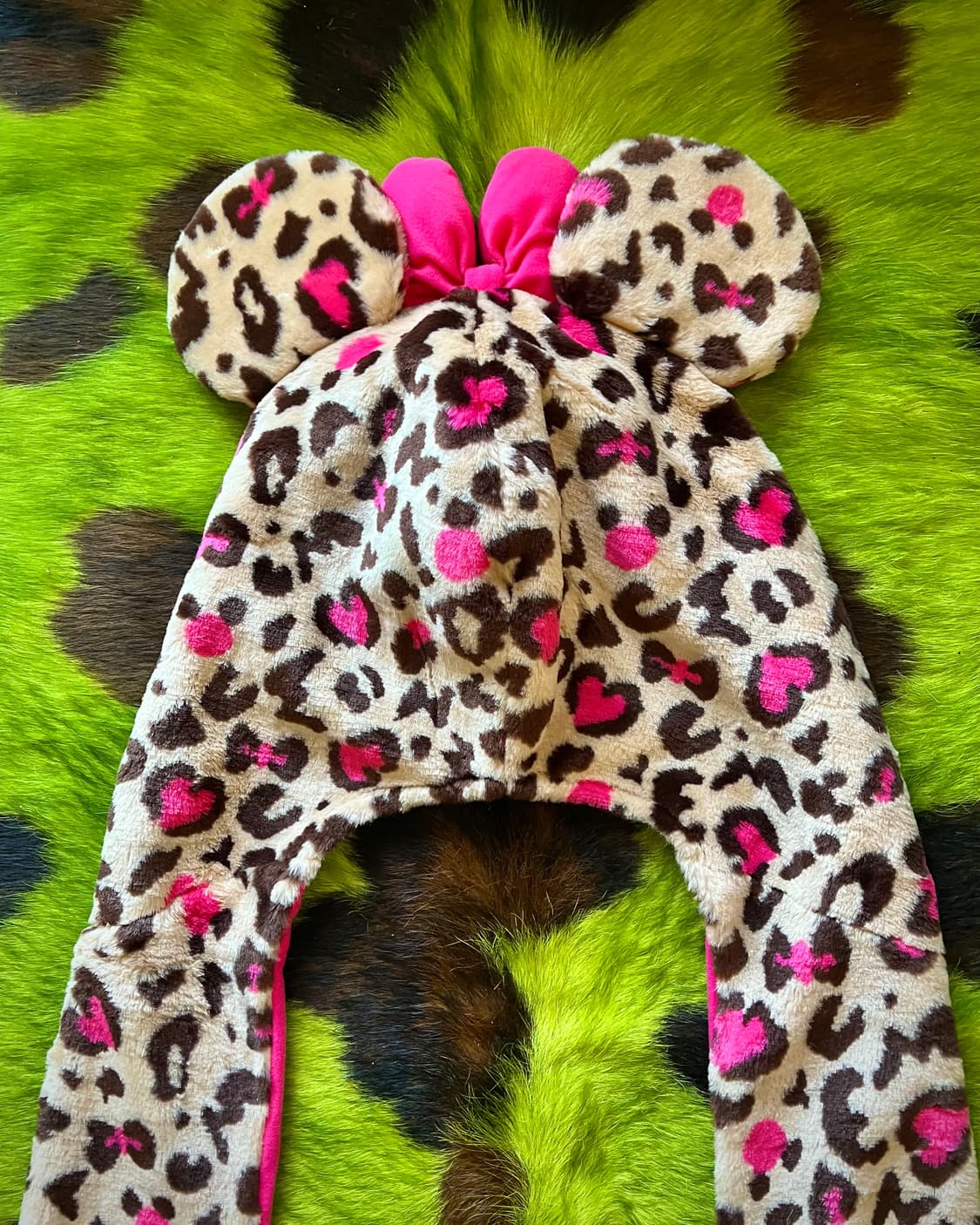 TOKTO DISNEY RESORT Leopard Ear-Flap Hat 상품이미지10
