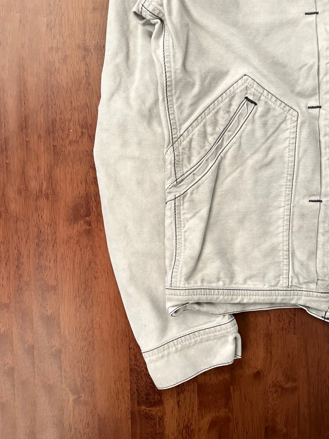 wjk 데님 집업 자켓 상품이미지8