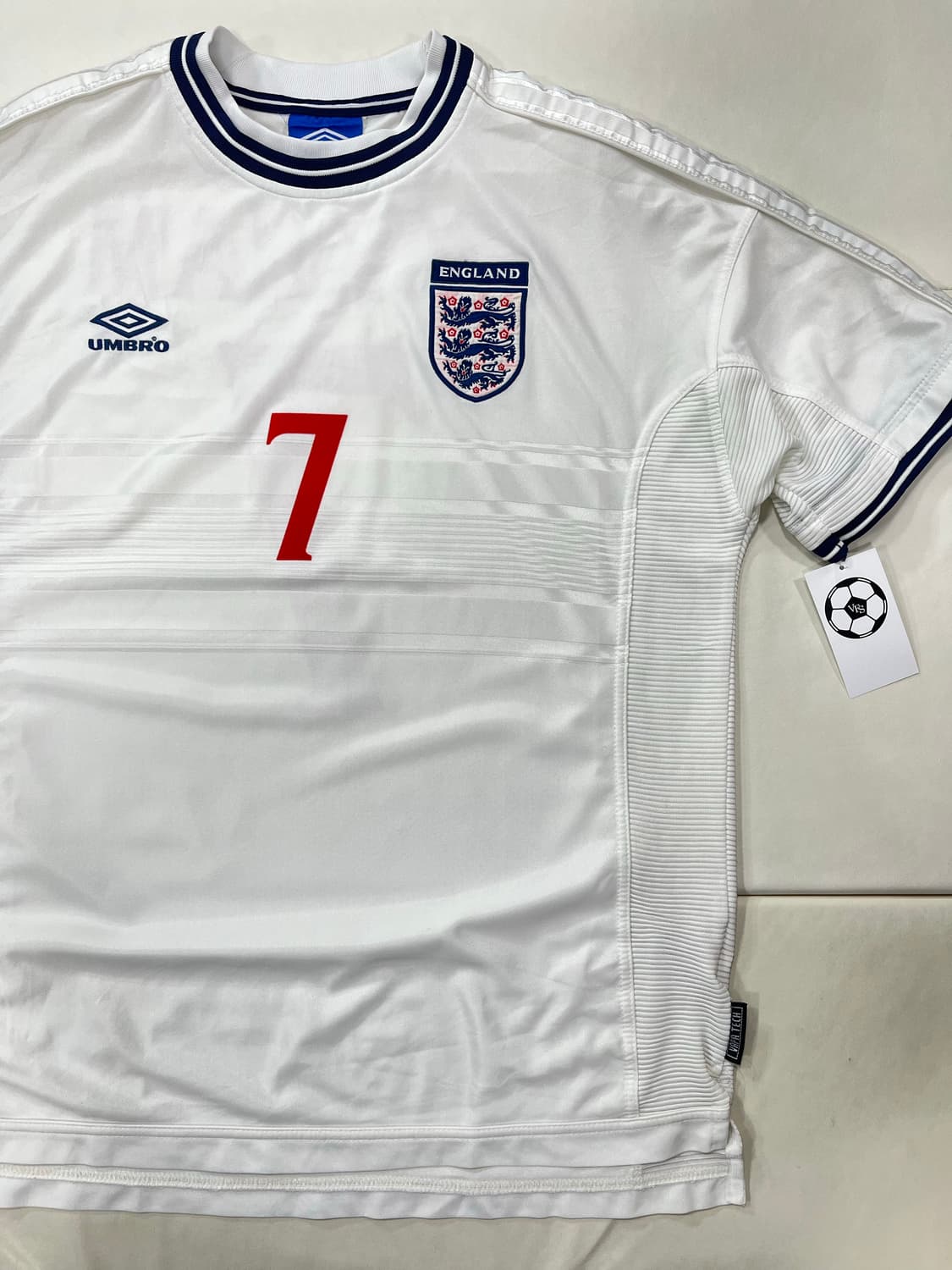 엄브로 99-01 잉글랜드 홈 데이비드 베컴 상품이미지5