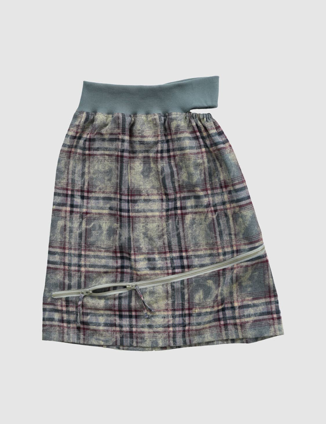 인앤양인하모니 slit skirt,check 상품이미지4