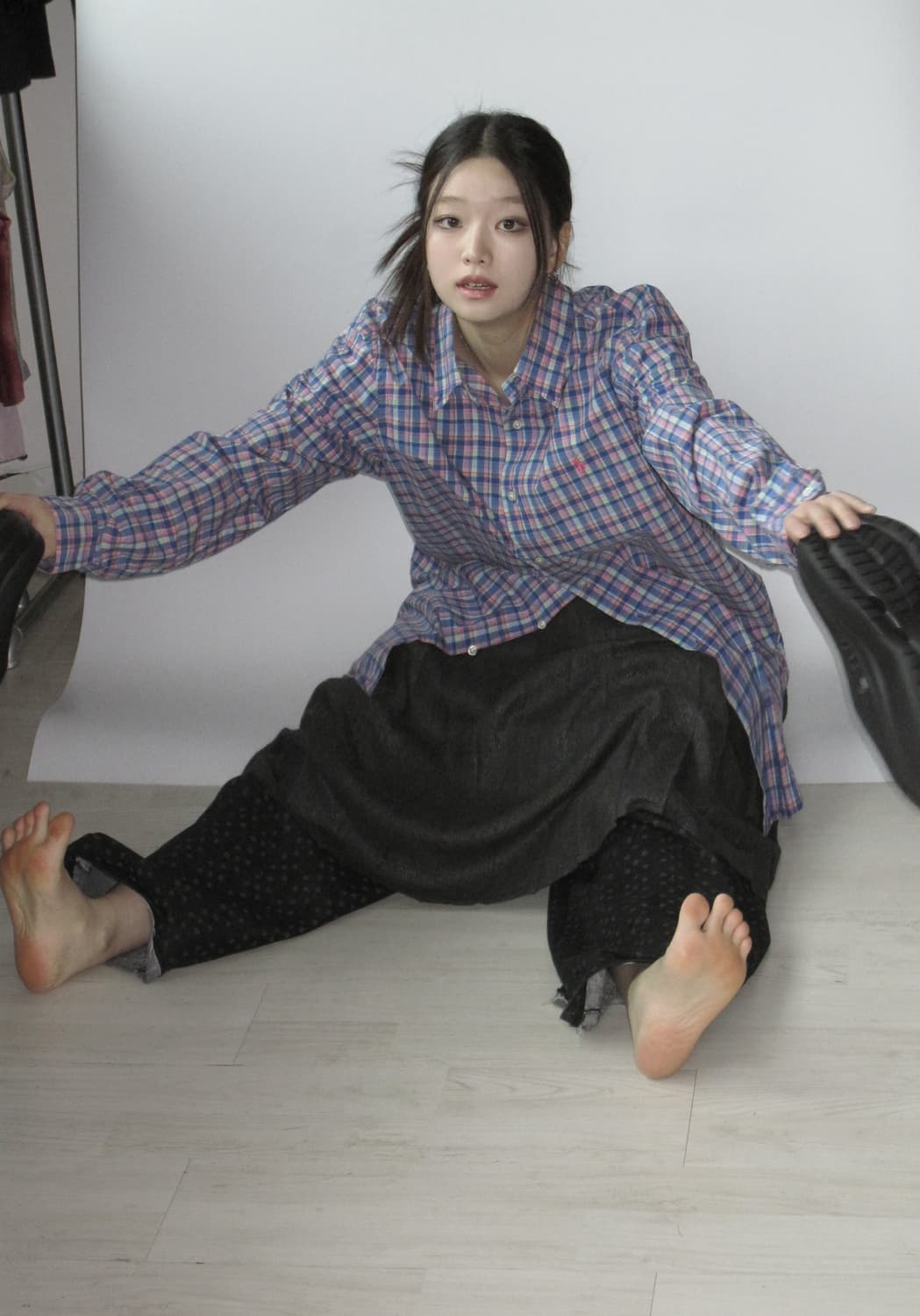 폴로 체크 셔츠 상품이미지3