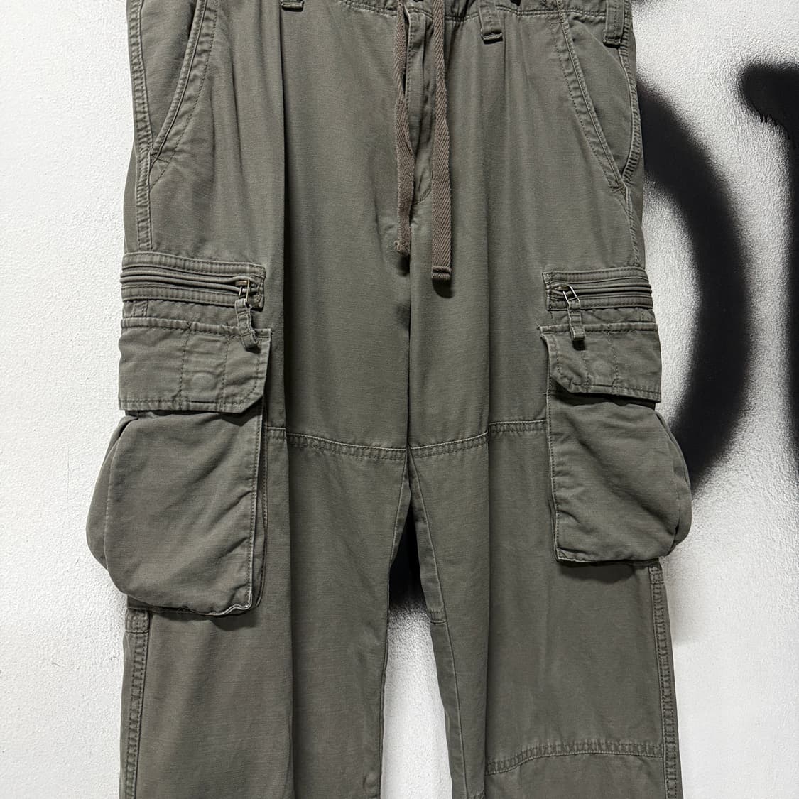 VTG 빈티지 빅사이즈 멀티 포켓 코튼 와이드 카고 팬츠 상품이미지4