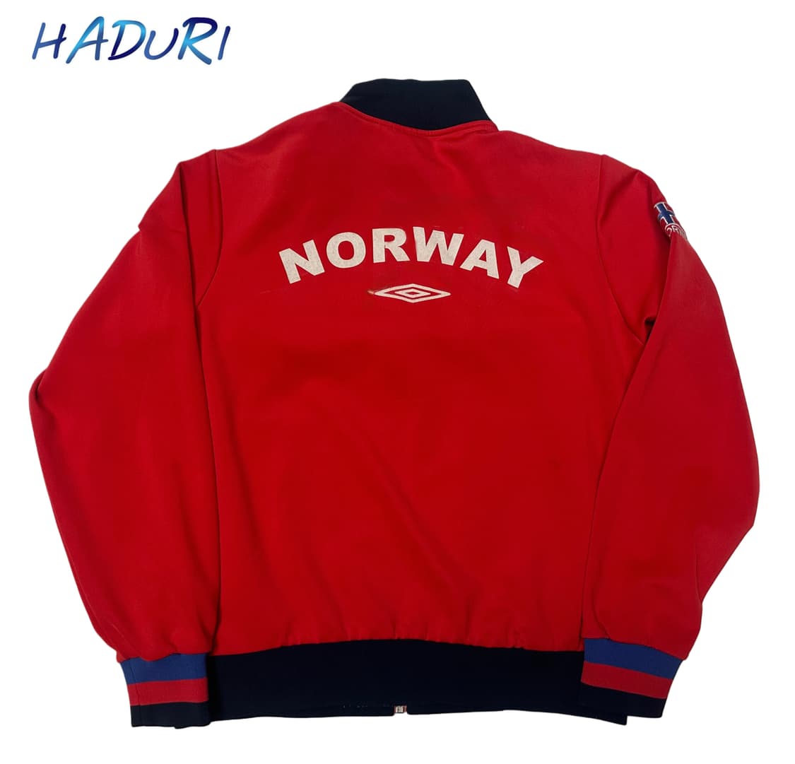엄브로 00s 노르웨이 레드트랙탑져지 100 상품이미지1