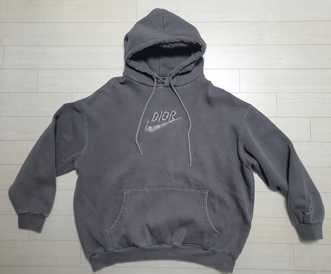 나이키 디올 콜라보 피그먼트 기모후드티 상품이미지1