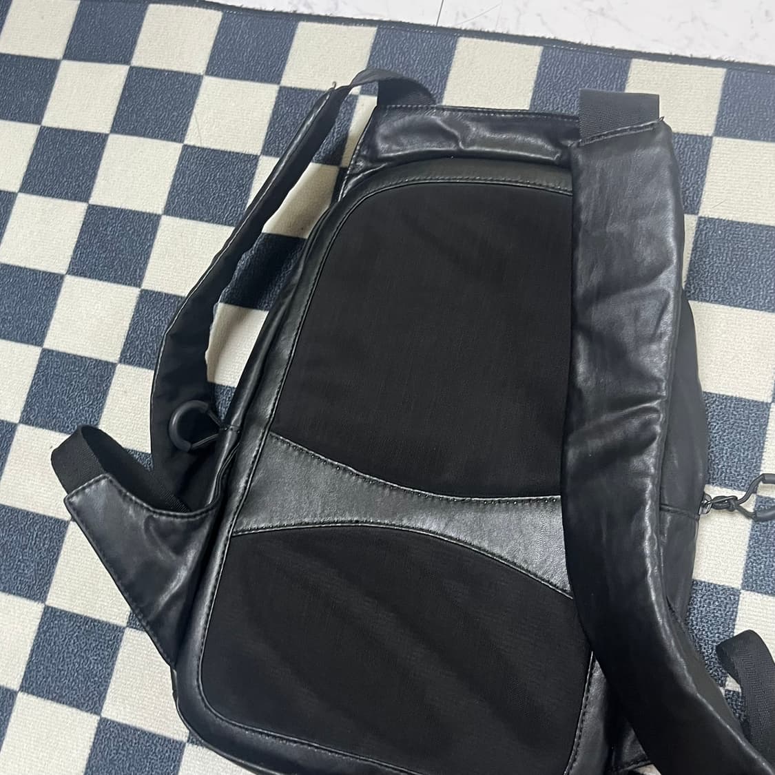 미스치프 롬버스 미니 백팩 블랙 상품이미지6