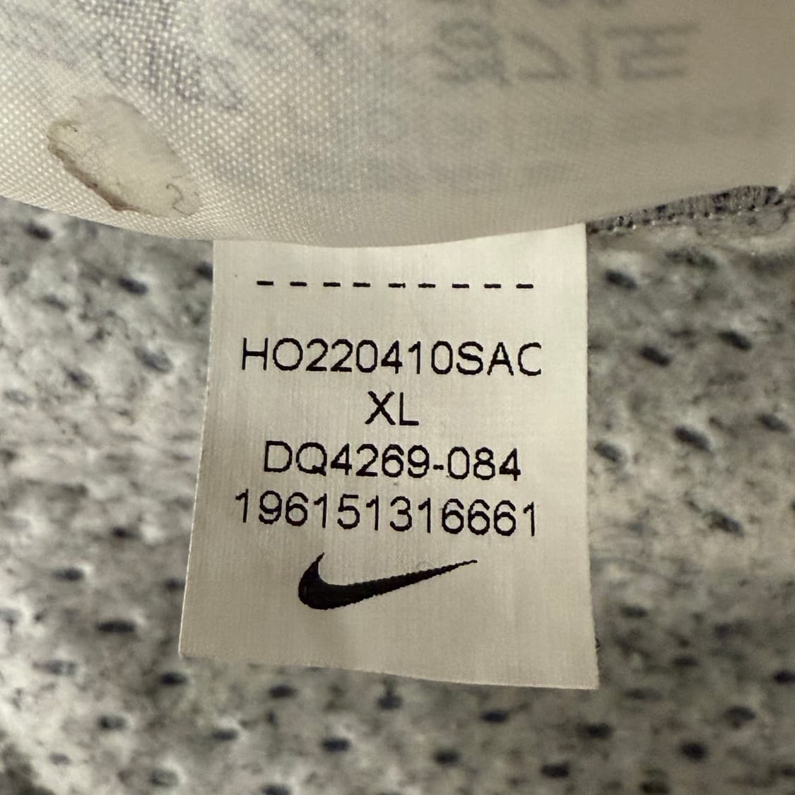 [정품/XL] 나이키 테크팩 봄버자켓 그레이 b10 상품이미지6