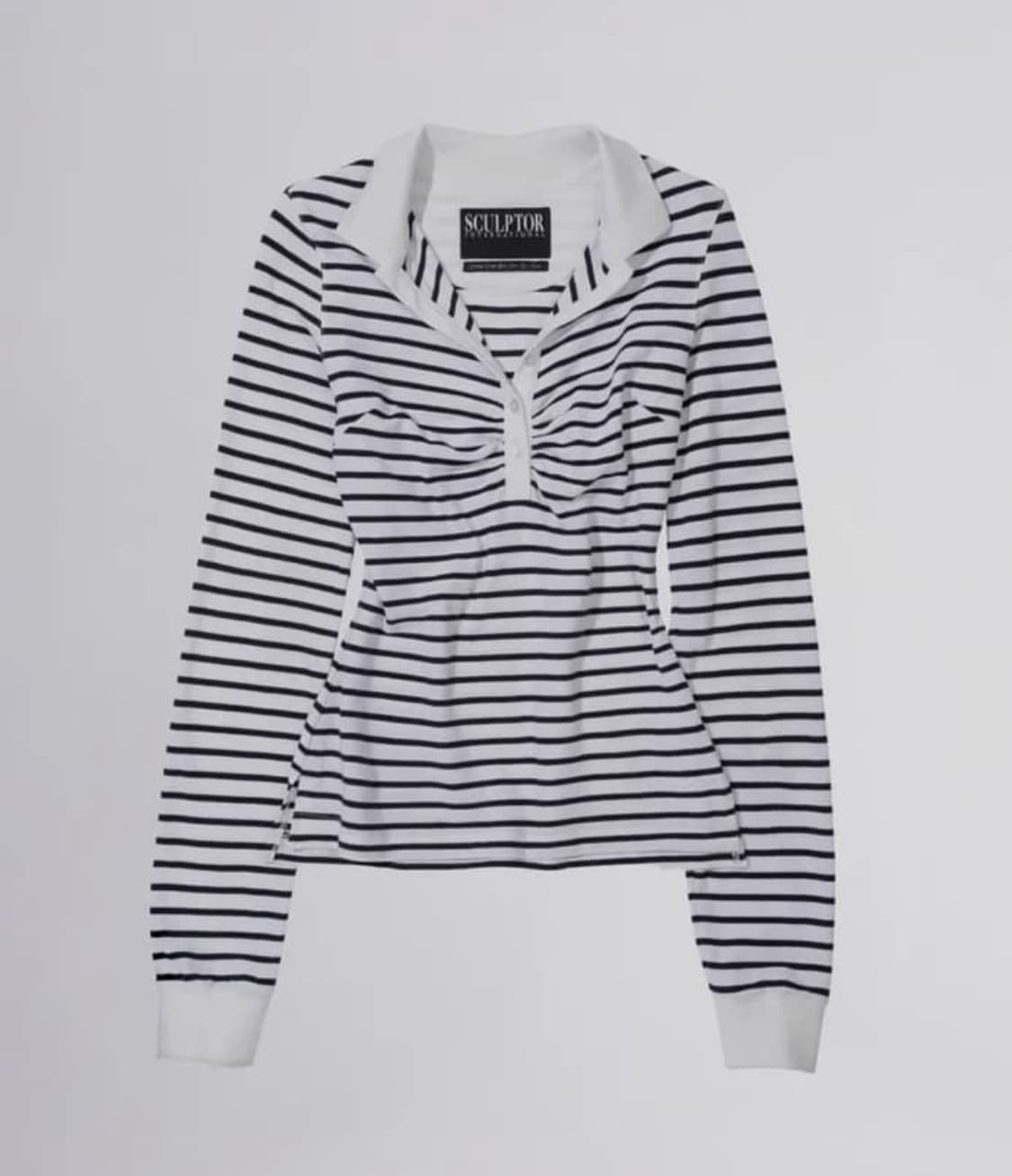 SCULPTOR 스컬프터 셔링 테니스 셔츠 m 상품이미지1