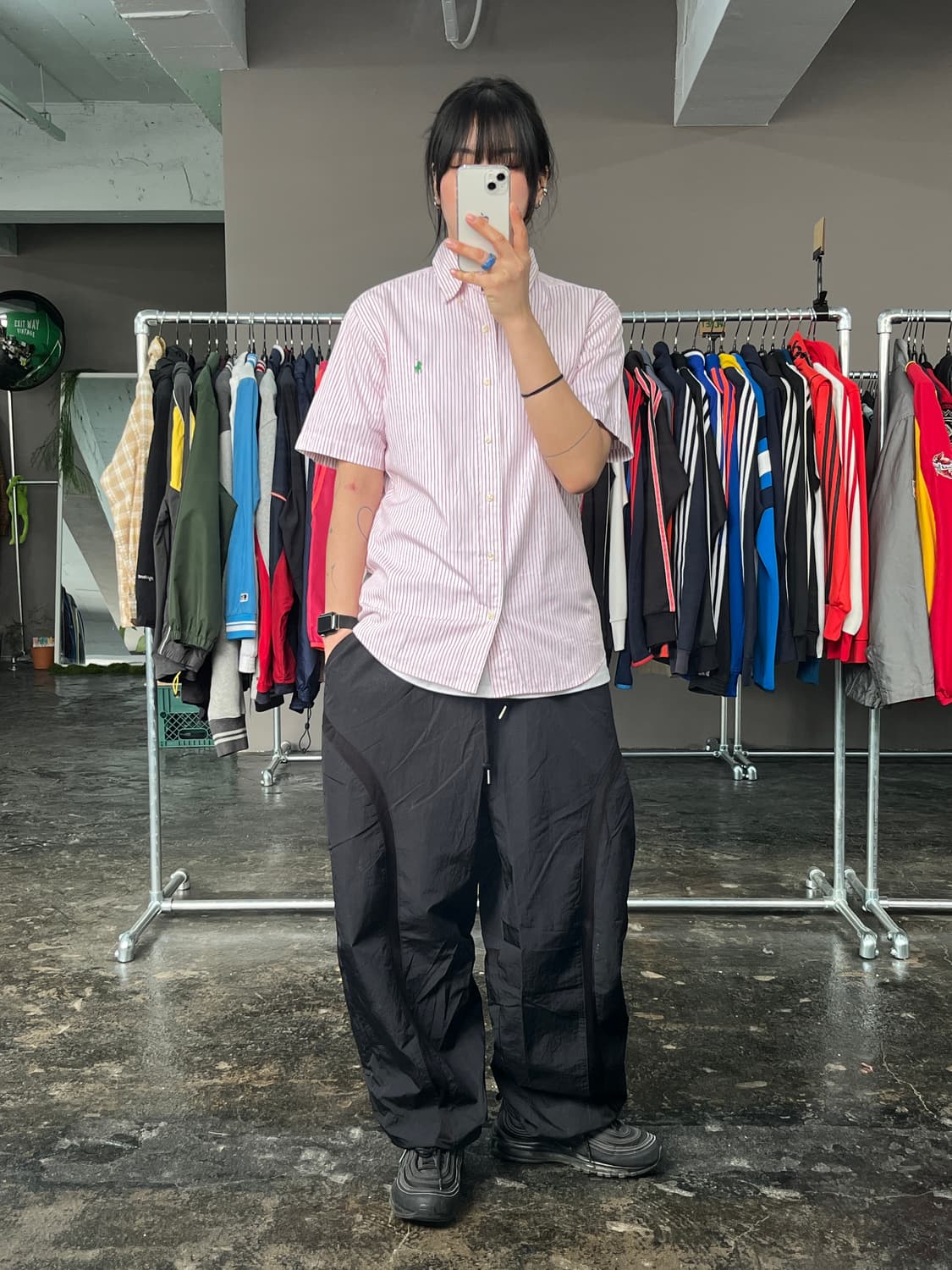 폴로 랄프로렌 스트라이프 반팔 셔츠 상품이미지3