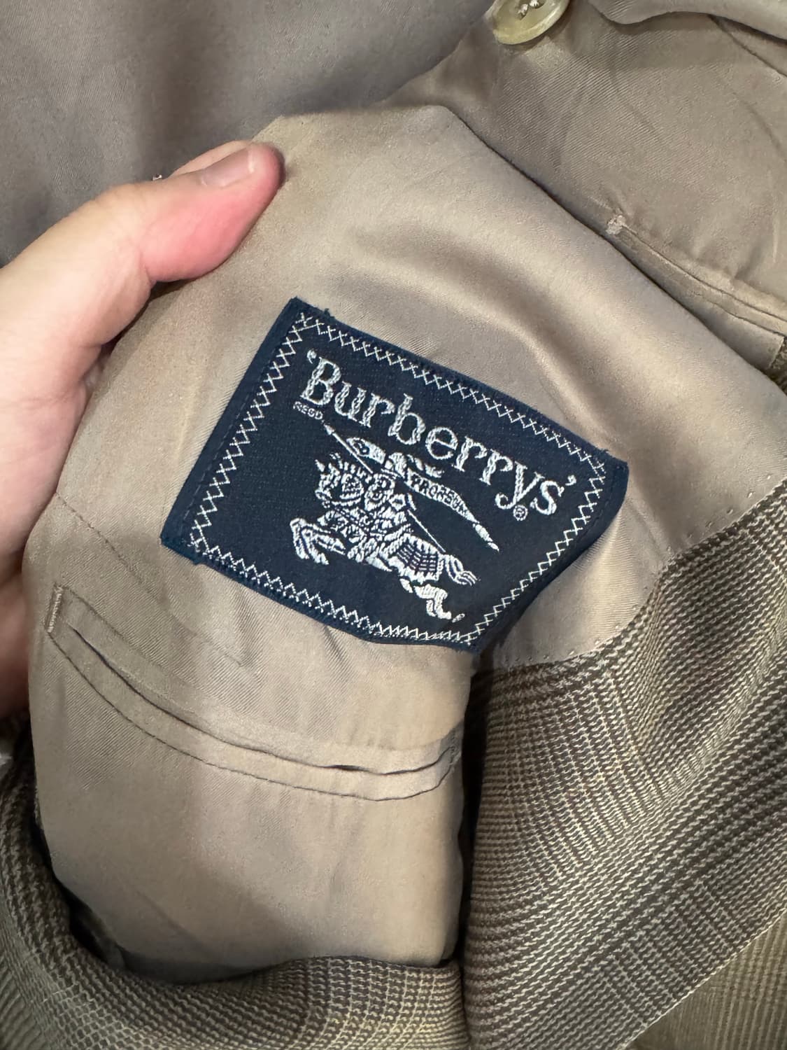 Burberry 버버리 실크 블레이저 자켓 상품이미지6
