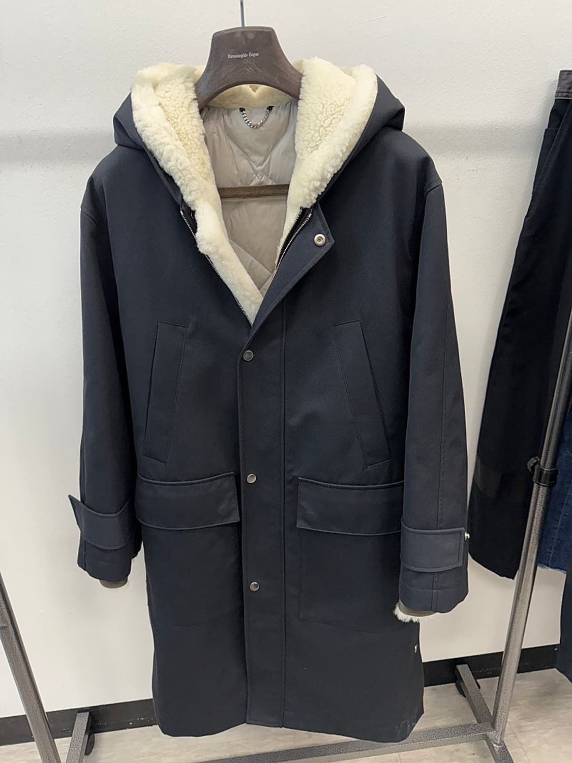 95) 솔리드옴므 무스탕 야상코트  상품이미지2