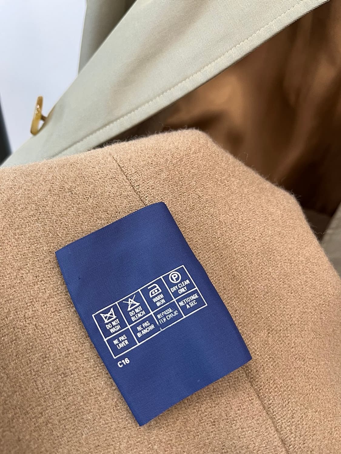 105) 버버리 올리브그린 개버딘코트  상품이미지9