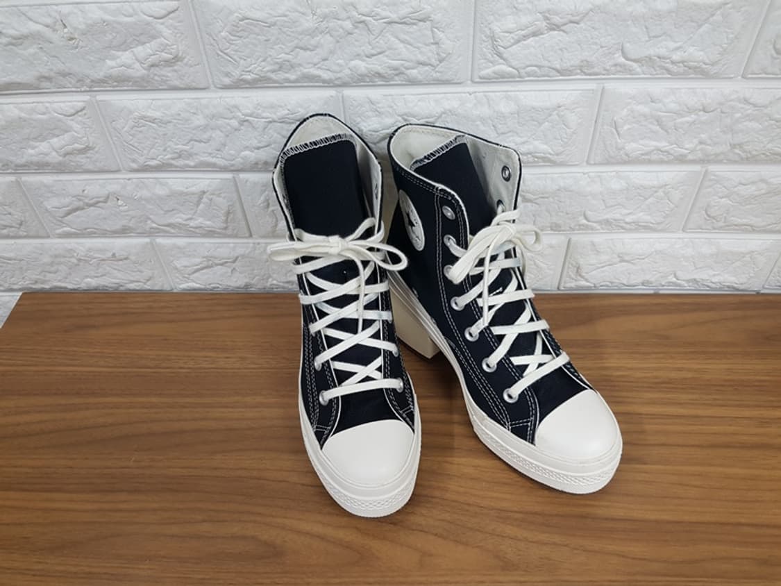 컨버스 디 럭스 힐 블랙 하이 여성245 A05347C 상품이미지1