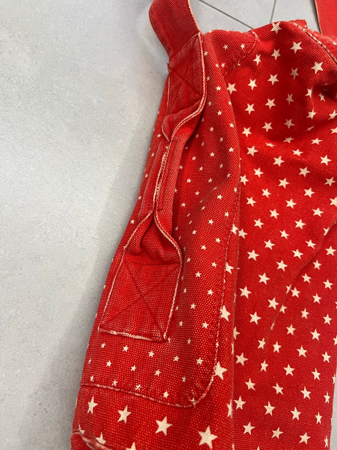 ERL 스타 캔버스 숄더 투웨이백 상품이미지5